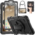 thumbnail image 1 of KOMI Étui pour Samsung Galaxy Tab A9 8,7 Pouces, Protection Intégrale avec Protecteur d'Écran/bracelet de Main/support pour Stylet, Étui Robuste Antichoc pour Tablette Samsung A9 2023 SM-X110/X115/X117, 1 of 5