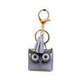 thumbnail image 3 of Leather Owl Purse Keychain Cute Cartoon Keyring Pendant for Women Car Bag Charm Clip Accessories Unique Idea, 3 of 7