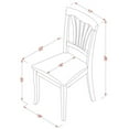 thumbnail image 6 of Atlin Designs 5-piece Wood Dining Room Set in Oak, 6 of 6