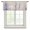 Purple, variant on Watercolor Lavender Sheer Curtains Valances for Windows Country Spring Field Leaf Wildflower Chiffon Kitchen Valances for Cafe, Voile Window Treatments Curtains for Living Room Bedroom, 42"x18"