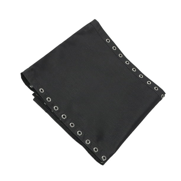 Inteprter Fácil de cuidar para silla, tumbona, tela de repuesto hecha de tela, fácil de instalar, resistente y duradera Decoración del hogar negro 160*43cm