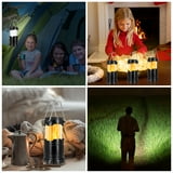 YOLETO Camping Lanterns, Battery Powered, Waterproof, Collapsible, 2-Pack, Compact and Durable - Walmart.com