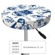 thumbnail image 4 of Balery Skiing Enthusiast Fundas de asiento para taburete de bar redondo de tela de terciopelo ajustables que protegen de arañazos y manchas para sillas de 14 a 17 pulgadas.-13 inch, 4 of 7