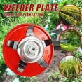 thumbnail image 4 of Weeding Disc for Weed Eater, Trimmer Heads for Weed Eaters, Weeding Disc Trimmer, for Terrain Hill Weeding Disc, 2PCS, 4 of 8