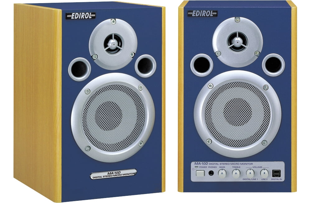 Edirol MA10D Amplified Digital Micro Monitor Pair