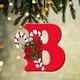 thumbnail image 2 of Uuiauoio Personalized Acrylic Christmas Tree Ornaments Set of 26 Letters for Home Holiday Decorations, Xmas Party, Fireplace, Gifts, Stocking Stuffers, Festive Indoor and Outdoor Use, 2 of 3