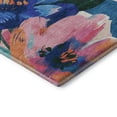 thumbnail image 3 of Addison Rugs Mayfield Premium Machine Washable Transitional Floral Navy Rectangle Rug, 8' x 10', 3 of 6