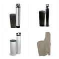 thumbnail image 6 of COVERS&ALL Water Softener Cover, 12 Oz PVC Waterproof, UV & Weather Resistant Outdoor Filter tank Protector, Durable with Air Vents, Split Velcro and Elastic (40" H x 30" W x 16" D Inches, Beige), 6 of 7