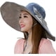 thumbnail image 1 of Sombrero de sol plegable reversible para mujer, sombrero de pescador con protección solar UV, ala ancha, gorra de playa de verano, 1 of 3