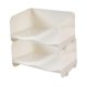thumbnail image 4 of Portabotellas apilable Estante de almacenamiento Organizador de botellas de agua Apilable Antideslizante Estante de secado de vasos Soporte duradero , 2 tazas y 2 pisos, Blanco BLESIY Titular de la taza, 4 of 8