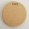 thumbnail image 1 of CNKOO 4-Pack Cork Potholders for Kitchen - Heat Resistant Cork Trivets for Hot Dishes  Pots  and Pans - Round Cork Hot Pads for Table and Countertop Protection - Christmas Holiday Decor, 1 of 7