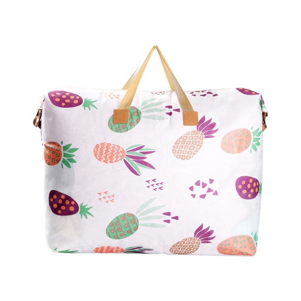 Bolsa de almuerzo, caja bento, bolsa de almacenamiento para edredón grueso, bolsa de almacenamiento debajo de la cama, bolsa de almacenamiento para edredón con asa reforzada, adecuada para edredones,