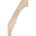 thumbnail image 3 of Ekena Millwork 3 1/2"W x 16"D x 28"H Balboa Smooth Knee Brace, Douglas Fir, 3 of 13