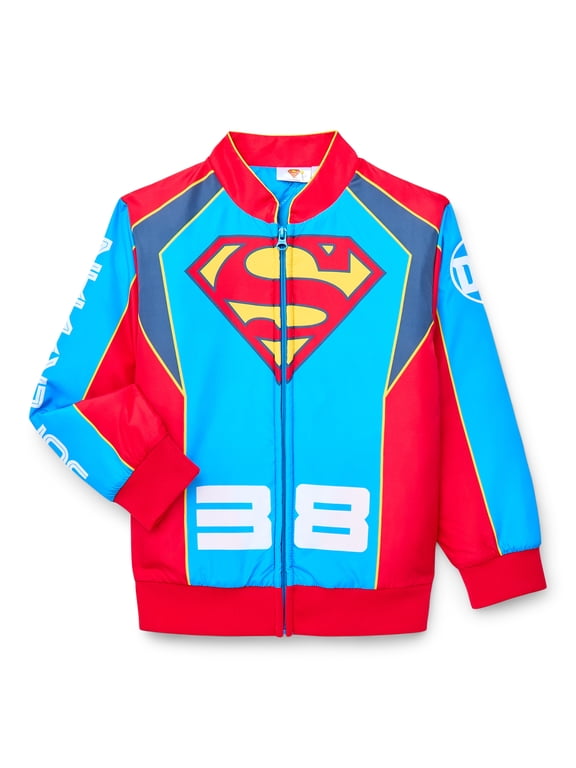 Boys Graphic Bomber Jacket, Sizes 4-12