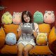 thumbnail image 4 of Hand Warming In Winter, Pillow, Hand In Hand Doll, Hand Over Plush Toy, Cute Girl In Winter, Cartoon, 4 of 5