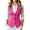 Hot Pink, variant on Dress Jackets for Women Business Casual Sleeveless Slim Fitted Blazers Lapel Three-Button Office Work Blazer Jacket Black XL