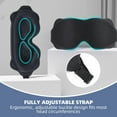 thumbnail image 5 of Sleep Master Deep Rest Sleep Mask - Luxury Eye Mask for Sleep, for Extensions & Uninterrupted Slumber, 5 of 7