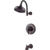 Ashfield 1-Handle Tub and Shower Faucet Trim Kit in Tuscan Bronze