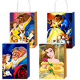 thumbnail image 1 of CICICO 12 Bolsas de Regalo La Bella y la Bestia con Asas para Fiestas de Cumpleaños Infantiles, 1 of 4