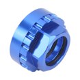 thumbnail image 1 of Direct Mount Chainring Removal Tool, Double O Ring 12 Speed High Strength Blue Aluminum Alloy Direct Mount Chainring Tool  for Mountain Bike, 1 of 7