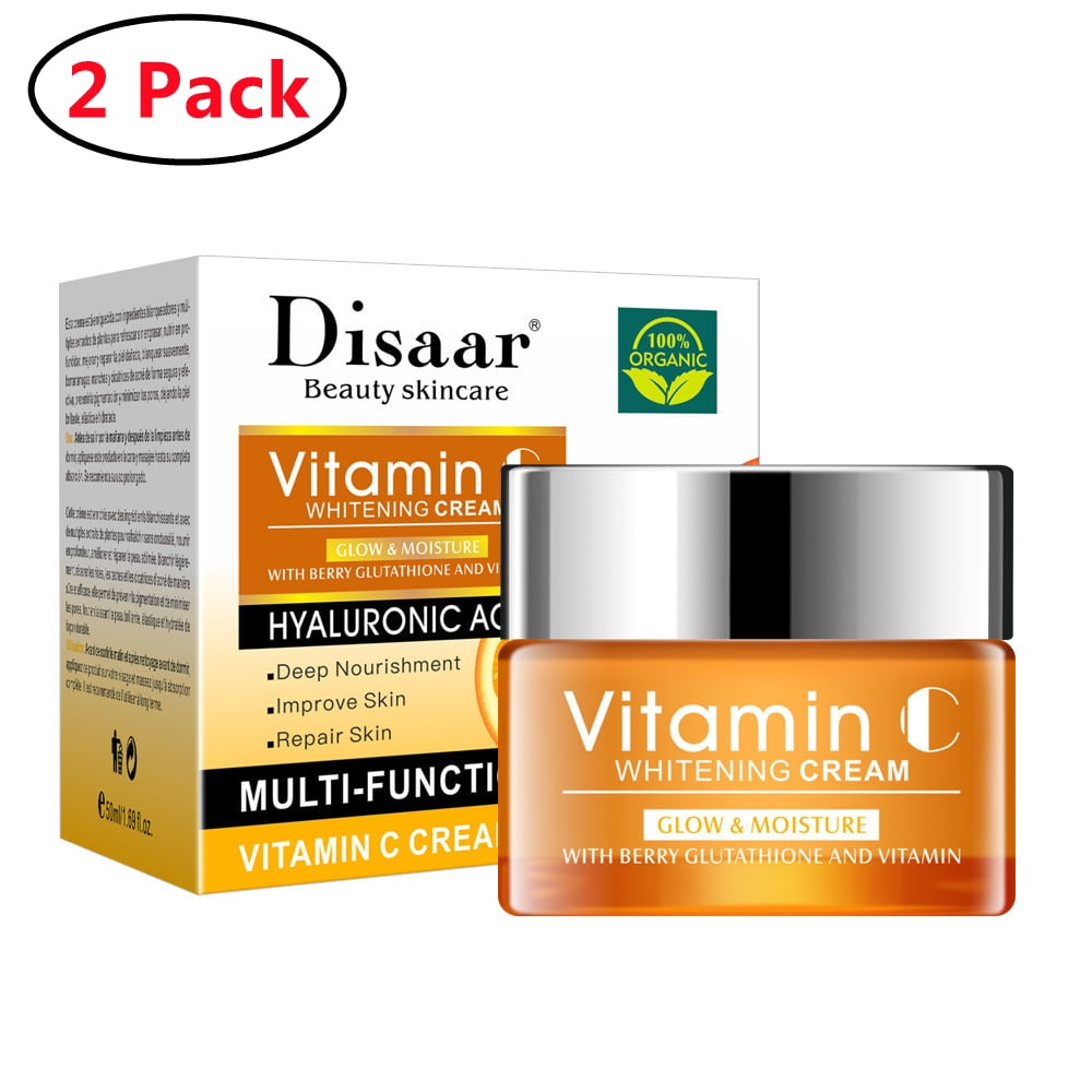 2 Pack VC Face Cream Daily Natural Anti Aging Moisturizer Cream