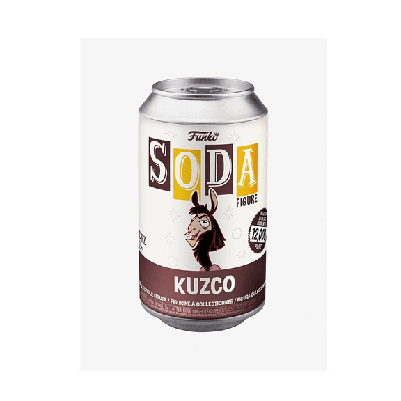 Funko Pop! Soda The Emperor's New Groove Kuzco (12,000 PC LE) (Box Lunch EC) (Unsealed)