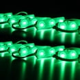 thumbnail image 4 of M&T Displays 2x10 pcs 2835 3 LED Module 12V DC Green 160 deg Lens Adhesive Tape Male Female Jack IP67 Water Resistant Outdoor Letter Sign Billboard Backlight DIY Home Garden Party Decoration, 4 of 8