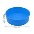 thumbnail image 3 of Cake Pan,Baking Silicone Baking Silicone Round Baking Cake Kitchen，Dining & Bar, 3 of 9