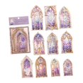 thumbnail image 2 of 10 pegatinas holográficas Sincero para álbumes de recortes en color morado, 2 of 10