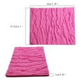 thumbnail image 4 of ruzhgo Tree Bark Texture Decor Molds Solid Color Pliable Reusable Decorative Mould Cakes Desserts Kitchen Baking, 4 of 6