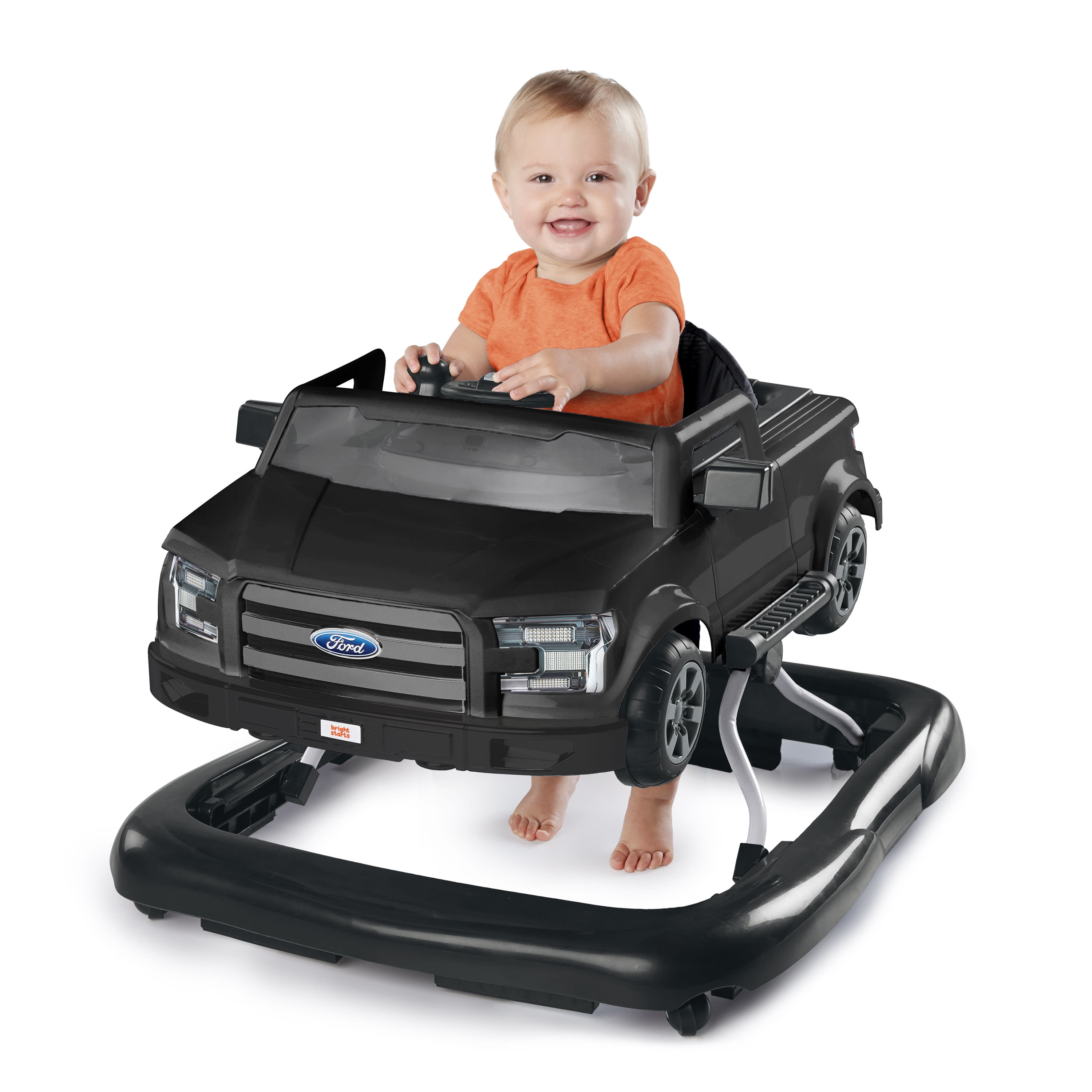 Ford F-150 4-in-1 Agate Baby Activity Center & Push Walker with Removable Steering Wheel