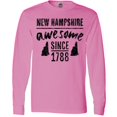 thumbnail image 3 of Inktastic New Hampshire Awesome Since 1788 Long Sleeve T-Shirt, 3 of 5