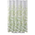thumbnail image 3 of Green M Medium Peva Shower Curtain Waterproof For Bathroom Print Pattern No Hole Required With Hooks, 3 of 6