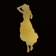 thumbnail image 2 of Allen, Kimberly 15x15 Black Ornate Wood Framed with Double Matting Museum Art Print Titled - Fashion Silhouette 4, 2 of 4
