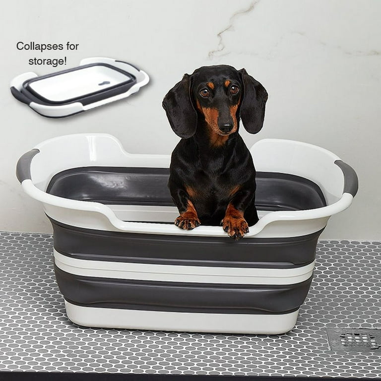 Collapsible dog bath tub hotsell