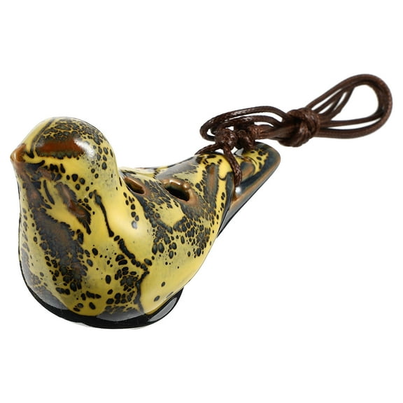 WHAMVOX Musical Beginner Leaf Ocarina Lovely Beginner Instrument Practice 6-hole Ocarina