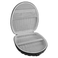 thumbnail image 2 of Geekria Shield Headphones Case Compatible with Audio-Technica ATH-MSR7, ATH-ANC700BT, ATH-SR50BT Headphones, Replacement Hard Shell Travel Carrying Bag with Cable Storage (SeaShell Black), 2 of 6