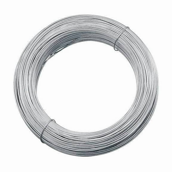 National Hardware V2568 Series N264-804 Wire, 0.023 in Dia, 250 ft L, 24 Gauge, 10 lb Working Load, Galvanized Steel