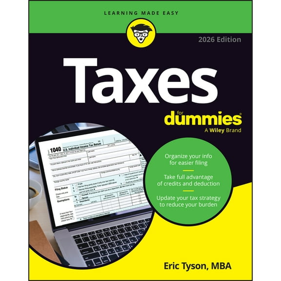 Taxes for Dummies, 2026 Edition, (Paperback)