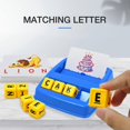 thumbnail image 2 of Read Card Learning Letters Game Word Spelling Board Game Educational Toy for Children, 2 of 5