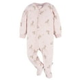 thumbnail image 6 of Gerber Baby and Toddler Neutral Microfleece Blanket Sleeper Pajamas, 3-Pack, Sizes 0/3M-5T, 6 of 10
