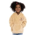 thumbnail image 5 of Rudolph the Red-Nosed Reindeer Toddler Girls Plush Cosplay Hoodie, Sizes 12M-5T, 5 of 6