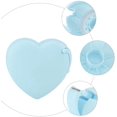 thumbnail image 2 of Tape Dispenser Cutter Creative Cute Candy Color Heart Shape Tape Eyelash Extensions Tape Dispenser Roll Sticker Organizer Box Good for Gift Home Office Girl Women (Blue), 2 of 8