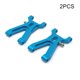 thumbnail image 5 of Bewildely 2 piezas modelo de coche de Control remoto brazos oscilantes delanteros regalos Metal niño juguetes refuerzo reemplazo para WLtoys azul 5Conjunto, 5 of 6