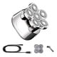 thumbnail image 2 of Afeitadora de los hombres IPX6 Impermeable LED Pantalla LED Pantalla de barba Trimmer de afeitar Máquina de afeitar Detalleable Clipper del salón de la casa con protector Tipo regular Noticed CE001690-01B, 2 of 7
