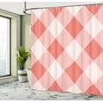 thumbnail image 5 of Ambesonne Coral Shower Curtain, Vintage Old Fashion Art, 69"Wx84"L, Coral Cream, 5 of 5