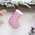 thumbnail image 6 of Salouo Cute Watermelon Flamingo Print Christmas Stockings,Large Xmas Stocking Set of 1 Holiday and Farmhouse Stocking for Christmas Holiday Party Decoration(17.7*11 Inch), 6 of 7