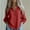504_Red, variant on T Shirts for Women Cotton Linen Crew Neck Short Sleeve Loose Fit Casual Tee Summer Tops