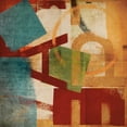 thumbnail image 2 of NOAH 15x15 White Modern Wood Framed Museum Art Print Titled - Alphabet Soup II, 2 of 4