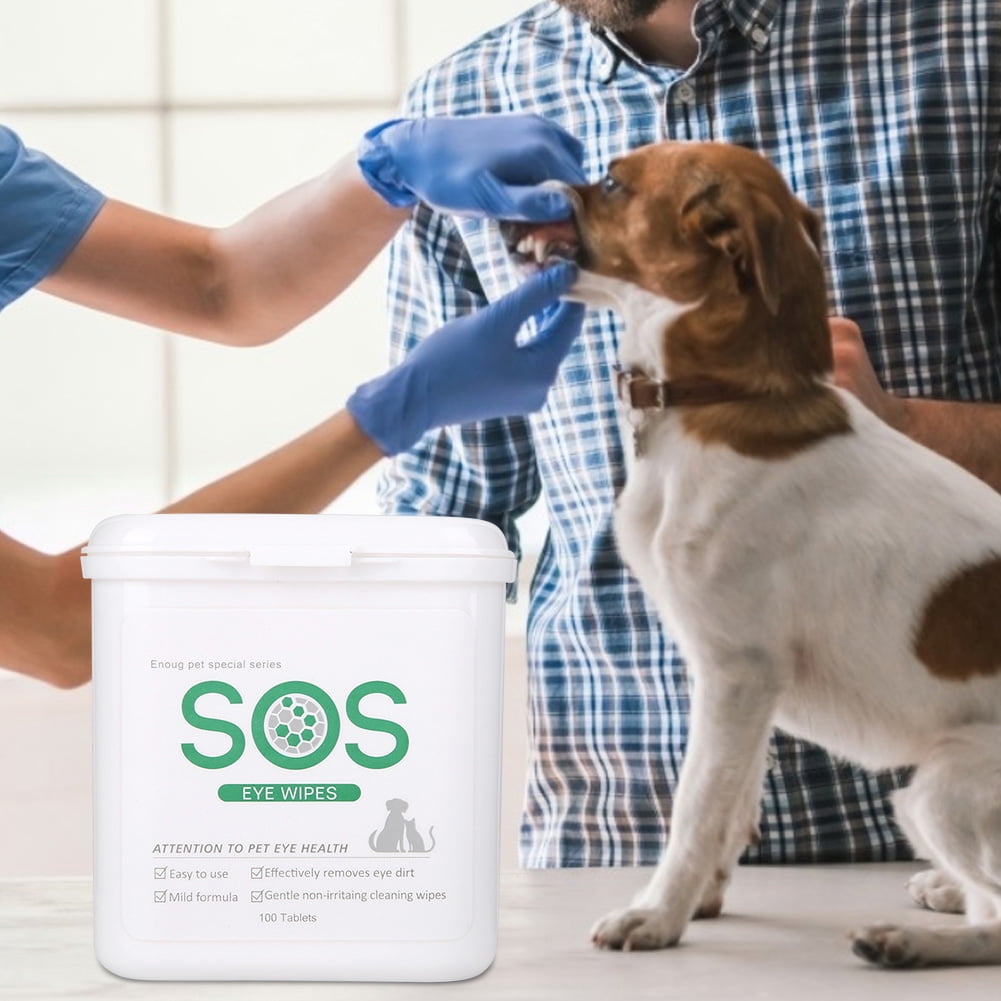 Dog Eye Wipes, Pet Tear Wipe Dog Eye Cleaning Wipes Eye Wet Wipes For